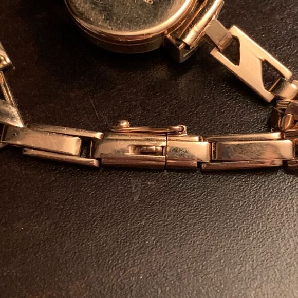 Nairi Russian Rare Vintage Gold, Diamond, and Mother Of Pearl Face Watch - Picture 7 of 9